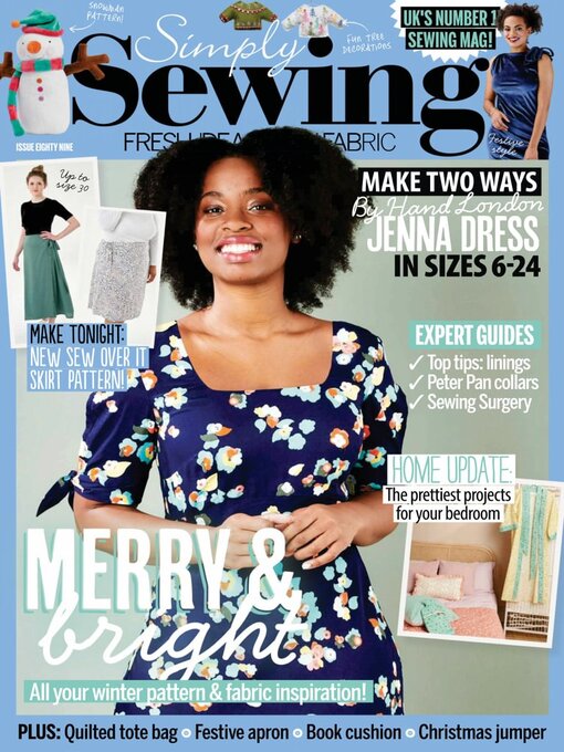 Cover image for Simply Sewing